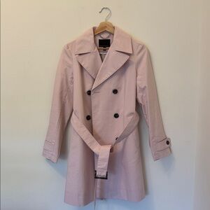 Banana Republic Pink Trench Coat